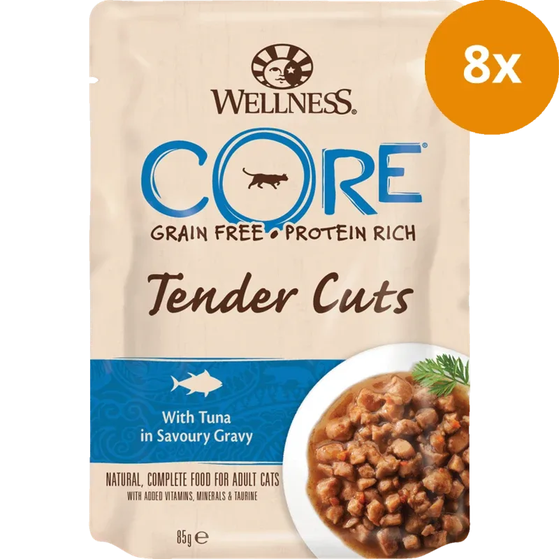 Wellness CORE Tender Cuts Thunfisch in Sauce 85 g - Image 2
