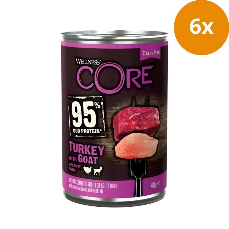 Wellness CORE Truthahn & Ziege 400 g - Image 2