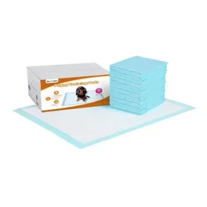 Welpen-Hygienepads 60 x 60 cm 100 Stk mit Doppelkopf - HaustierPro