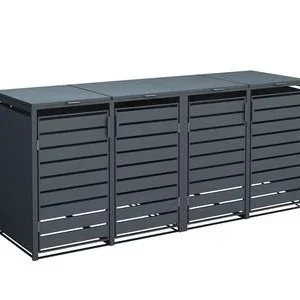 Westmann Mülltonnenverkleidung Kubus 4er Box, | Dehner