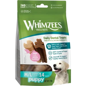 WHIMZEES Dog Snack Value Bag Puppy M/L