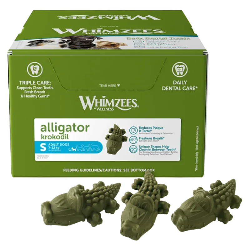 Whimzees Krokodil S Display 150 Stück