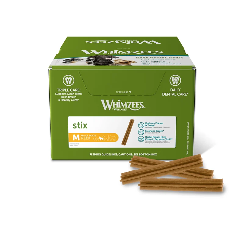 Whimzees Stix M im Display 100 Stk