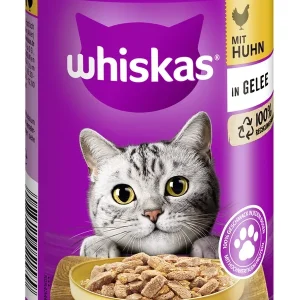whiskas 1+ in Gelee mit Huhn 400g | DAS FUTTERHAUS