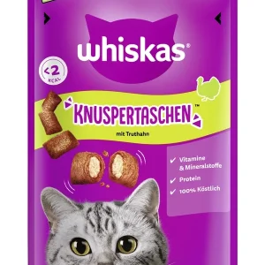 whiskas Knuspertaschen mit Truthahn 60g | DAS FUTTERHAUS
