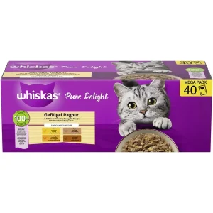 whiskas Pure Delight Geflügel Ragout in Gelee 3,4kg | DAS FUTTERHAUS