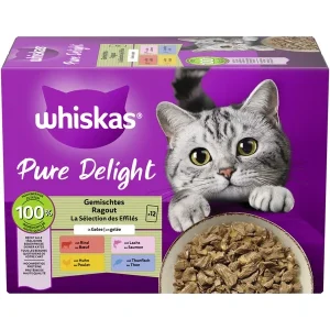 whiskas Pure Delight Gemischtes Ragout in Gelee 1kg | DAS FUTTERHAUS