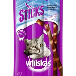 whiskas Sticks reich an Lachs 36g | DAS FUTTERHAUS