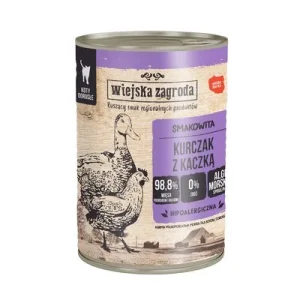 Wiejska Zagroda Cat 12 x 400 g Huhn mit Ente