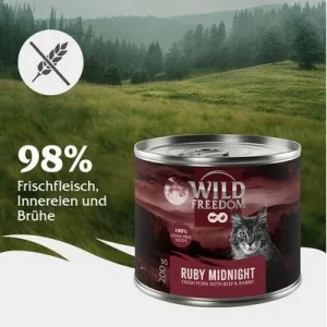 Wild Freedom Adult "Red" 6 x 200 g - getreidefrei