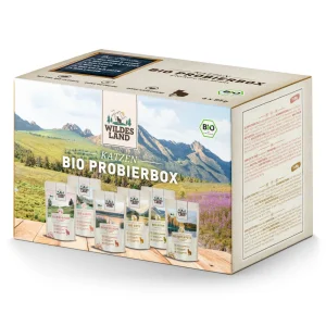 Wildes Land BIO Adult Pouch Probierbox Nassfutter 6 x 85 g