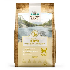 Wildes Land Classic Adult Ente mit Kartoffel Trockenfutter 1 kg