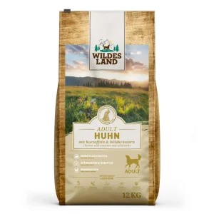 Wildes Land Classic Adult Huhn mit Kartoffel Trockenfutter 2 x 12 kg