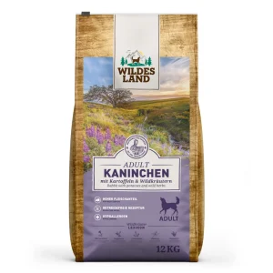 Wildes Land Classic Adult Kaninchen mit Kartoffel Trockenfutter 12 kg