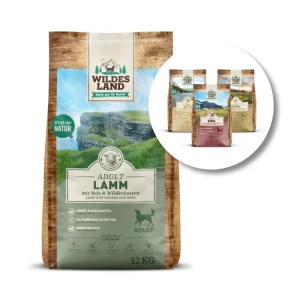 Wildes Land Classic Adult Lamm Aktionspaket Trockenfutter 1 Paket