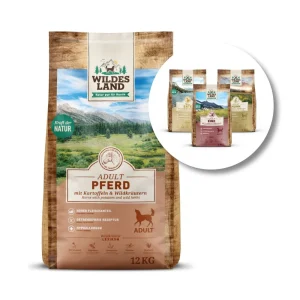 Wildes Land Classic Adult Pferd Aktionspaket Trockenfutter 1 Paket