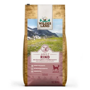 Wildes Land Classic Adult Rind mit Kartoffel Trockenfutter 2 x 12 kg