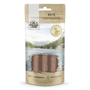 Wildes Land D枚rrfleisch Ente Snack 3 St眉ck