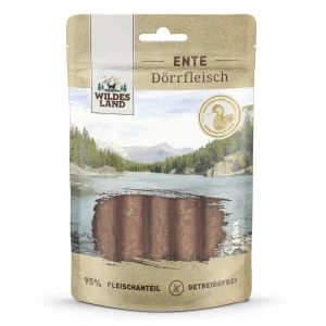 Wildes Land D枚rrfleisch Ente Snack 7 St眉ck