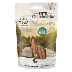 Wildes Land Ente Pur Sticks 50 g