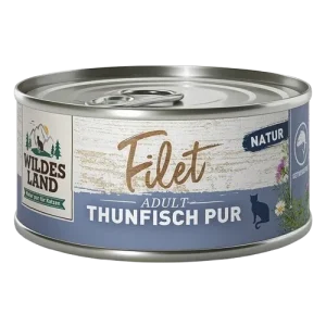 Wildes Land Filet Thunfisch Pur 80 g