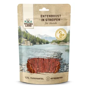 Wildes Land Fleischsnacks Entenbrust in Streifen Snack 200 g