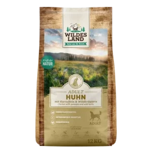 Wildes Land Huhn mit Kartoffel