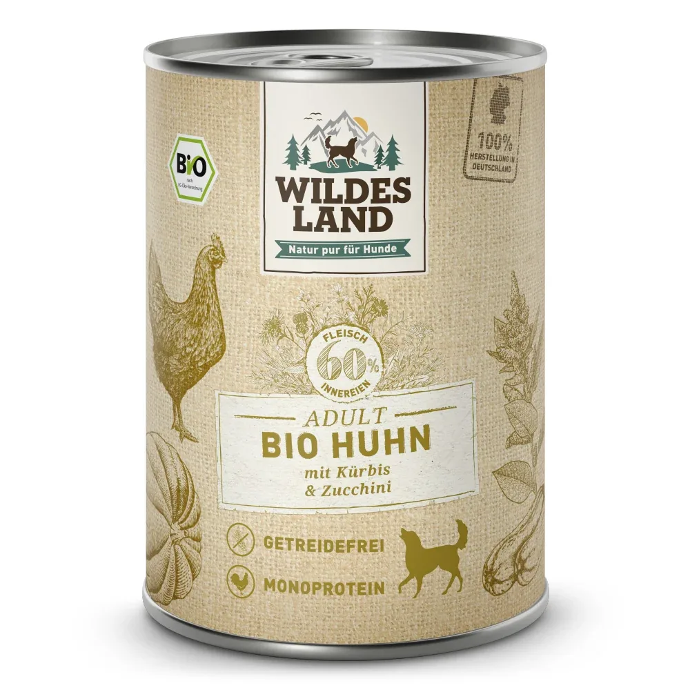Wildes Land Hund Bio Huhn+Amaranth