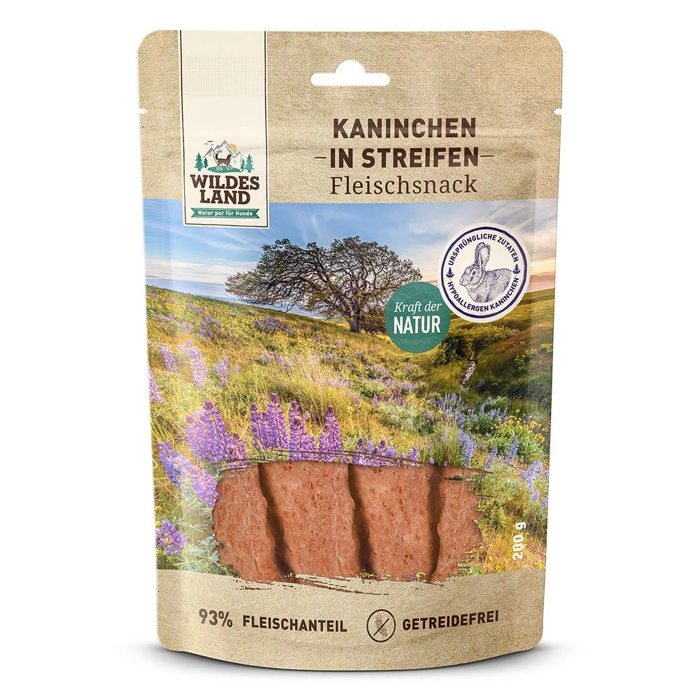 Wildes Land Hund Kaninchenfleisch in Streifen - Image 2