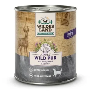 Wildes Land Hund Wild PUR mit Distelöl