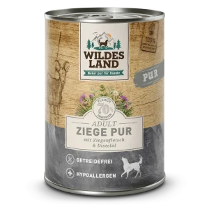 Wildes Land Hund Ziege PUR mit Distelöl