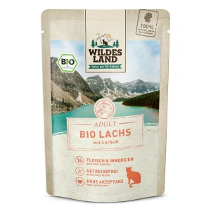 Wildes Land Katze Bio Lachs PUR