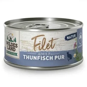 Wildes Land Katze Filet Thunfisch Pur