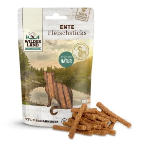 Wildes Land Katze Fleischsticks Ente