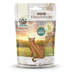 Wildes Land Katze Fleischsticks Huhn
