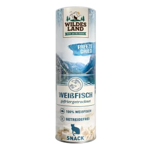 Wildes Land Katze Freeze Dried Weißfisch