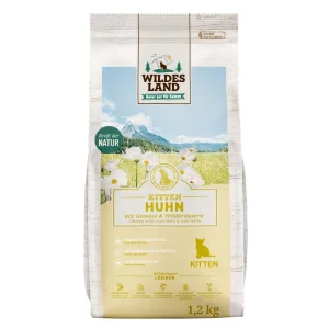 Wildes Land Katze Kitten Huhn