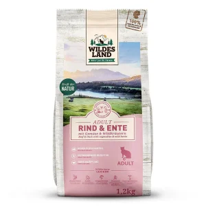 Wildes Land Katze Rind und Ente
