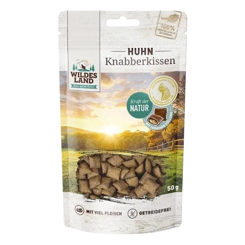 Wildes Land Knabberkissen Huhn 50 g