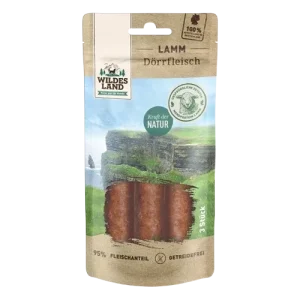 Wildes Land Lamm Dörrfleisch 3 Stk.