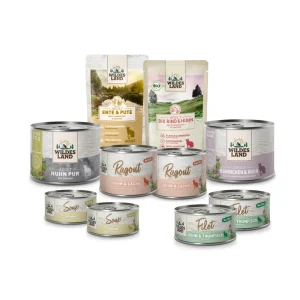 Wildes Land Nassfutter Favoriten-Paket Katze Nassfutter 1 Paket