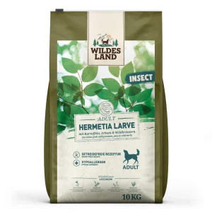 Wildes Land PawPrint Insect Adult Hermetia Larve Trockenfutter 10 kg