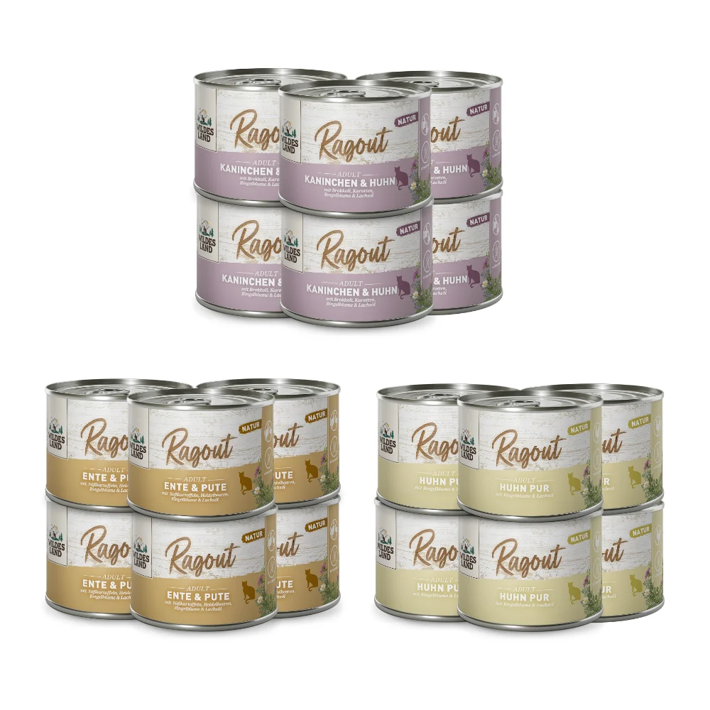 Wildes Land Ragout Ragout Genie脽erpaket Nassfutter 1 Paket