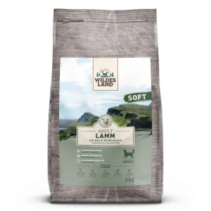 Wildes Land Soft Adult Lamm mit Reis und Wildkr盲utern Trockenfutter 5 kg