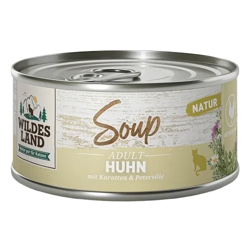 Wildes Land Soup Huhn mit Karotten