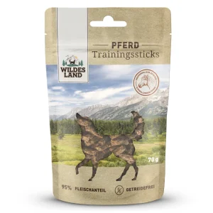 Wildes Land Trainingssticks Pferd Snack 8 x 70 g