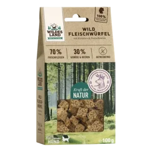 Wildes Land Wild Fleischwürfel 100 g