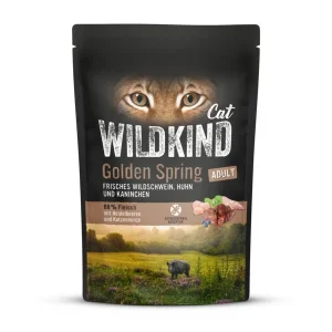 WILDKIND Adult Golden Spring Wildschwein, Huhn und Kaninchen 85g | DAS FUTTERHAUS