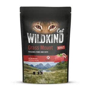 WILDKIND Adult Grass Mount Rind und Ente 85g | DAS FUTTERHAUS