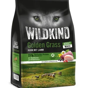 WILDKIND Adult Maxi Golden Grass Huhn mit Lamm 4kg | DAS FUTTERHAUS
